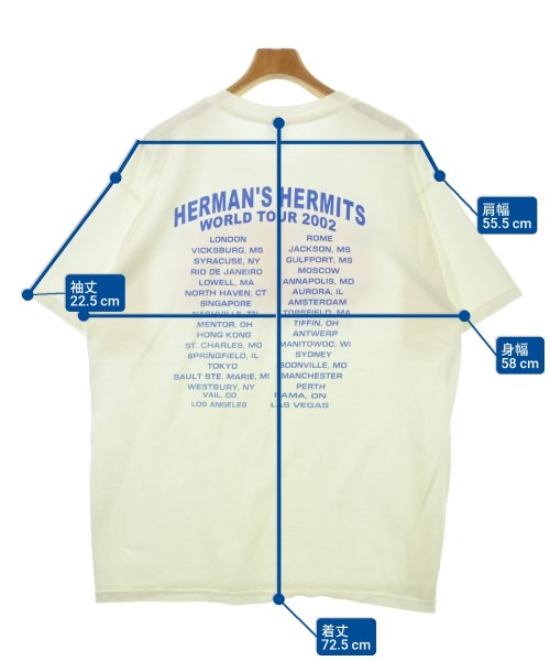 -（ソノタ）Tシャツ・カットソー 白 サイズ:XL メンズ/2200617751441