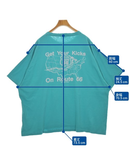 -（ソノタ）Tシャツ・カットソー 青 サイズ:3X(XXXL位) メンズ/2200617751526