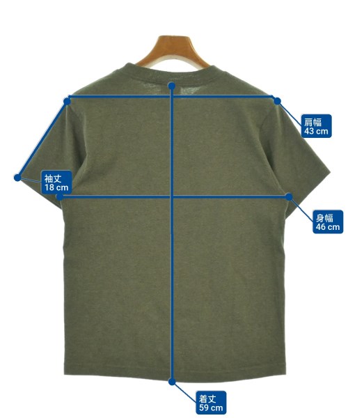 -（ソノタ）Tシャツ・カットソー カーキ サイズ:S メンズ/2200554640075