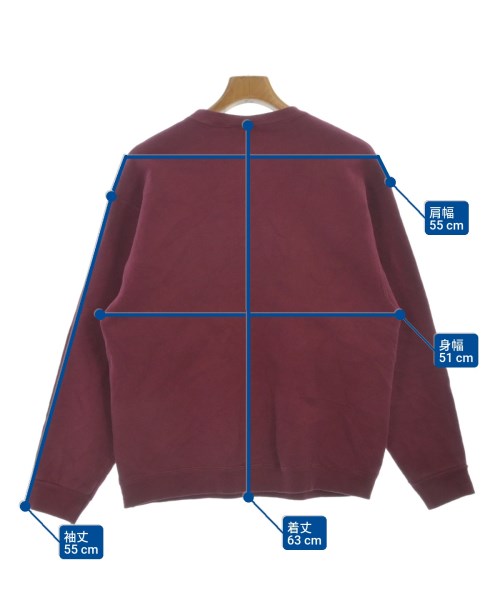 -（ソノタ）スウェット 赤 サイズ:L メンズ/2200564592043