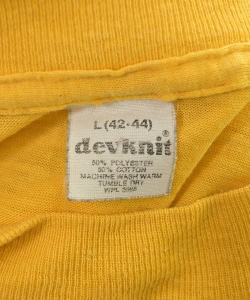 -（ソノタ）Tシャツ・カットソー 黄 サイズ:L メンズ/2200563572435