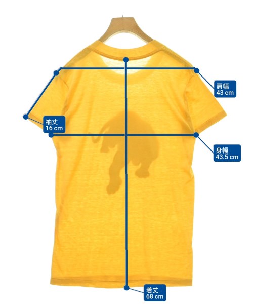 -（ソノタ）Tシャツ・カットソー 黄 サイズ:L メンズ/2200563572435