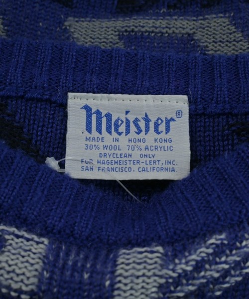 -（ソノタ）ニット・セーター 青 サイズ:L メンズ/2200566436079