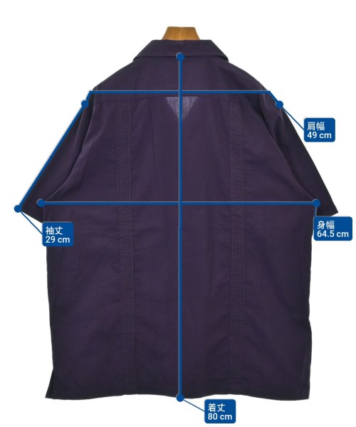 -（ソノタ）カジュアルシャツ 紫 サイズ:2XL メンズ/2200569808026