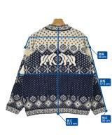 -（ソノタ）カーディガン 白 サイズ:L メンズ/2200669640014
