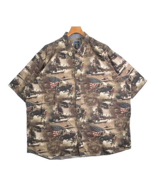 その他(ソノタ)カジュアルシャツ 茶 サイズ:3XL(XXL位)/2200677155135