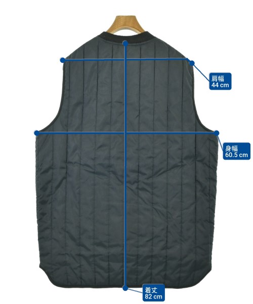 -（ソノタ）ダウンジャケット/ダウンベスト 紺 サイズ:-(XXL位) メンズ/2200679671046