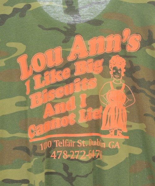 -（ソノタ）Tシャツ・カットソー カーキ サイズ:XXL メンズ/2200700671038