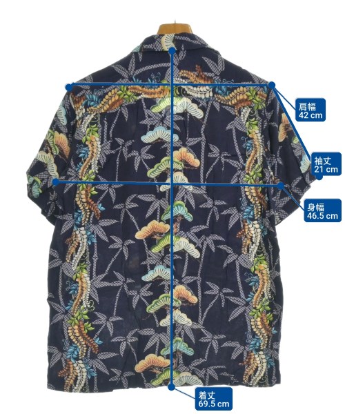 -（ソノタ）カジュアルシャツ 紺 サイズ:M メンズ/2200655035244