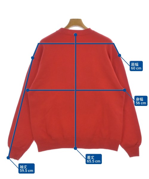 -（ソノタ）スウェット 赤 サイズ:L メンズ/2200649948109
