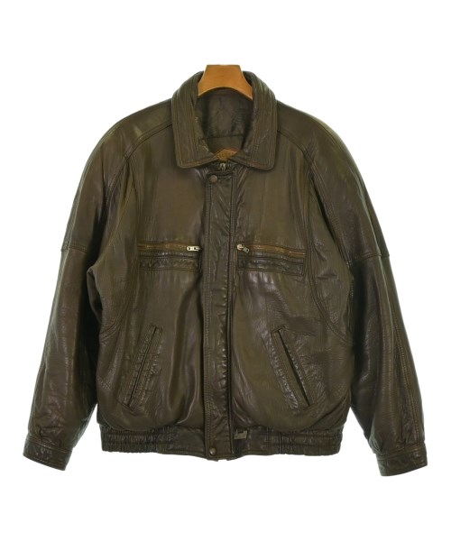 その他(ソノタ)ライダース 茶 サイズ:L/2200660389028