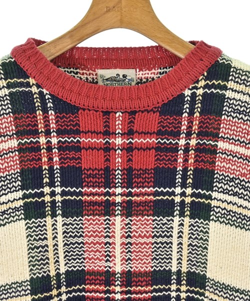 -（ソノタ）ニット・セーター 赤 サイズ:-(XL位) メンズ/2200658012129