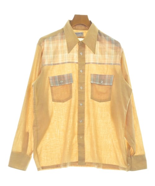 その他(ソノタ)カジュアルシャツ 黄 サイズ:L/2200646255132