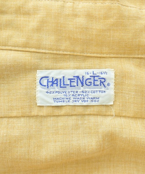 -（ソノタ）カジュアルシャツ 黄 サイズ:L メンズ/2200646255132