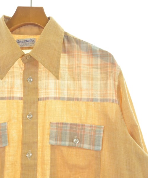 -（ソノタ）カジュアルシャツ 黄 サイズ:L メンズ/2200646255132