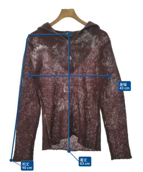 -（ソノタ）ニット・セーター 赤 サイズ:L メンズ/2200649401031