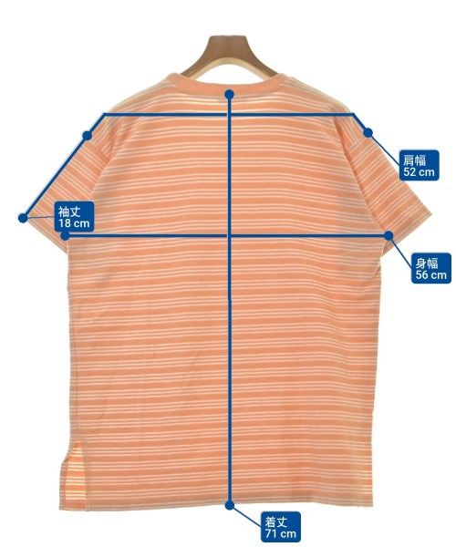 -（ソノタ）Tシャツ・カットソー オレンジ サイズ:-(XL位) メンズ/2200652793574