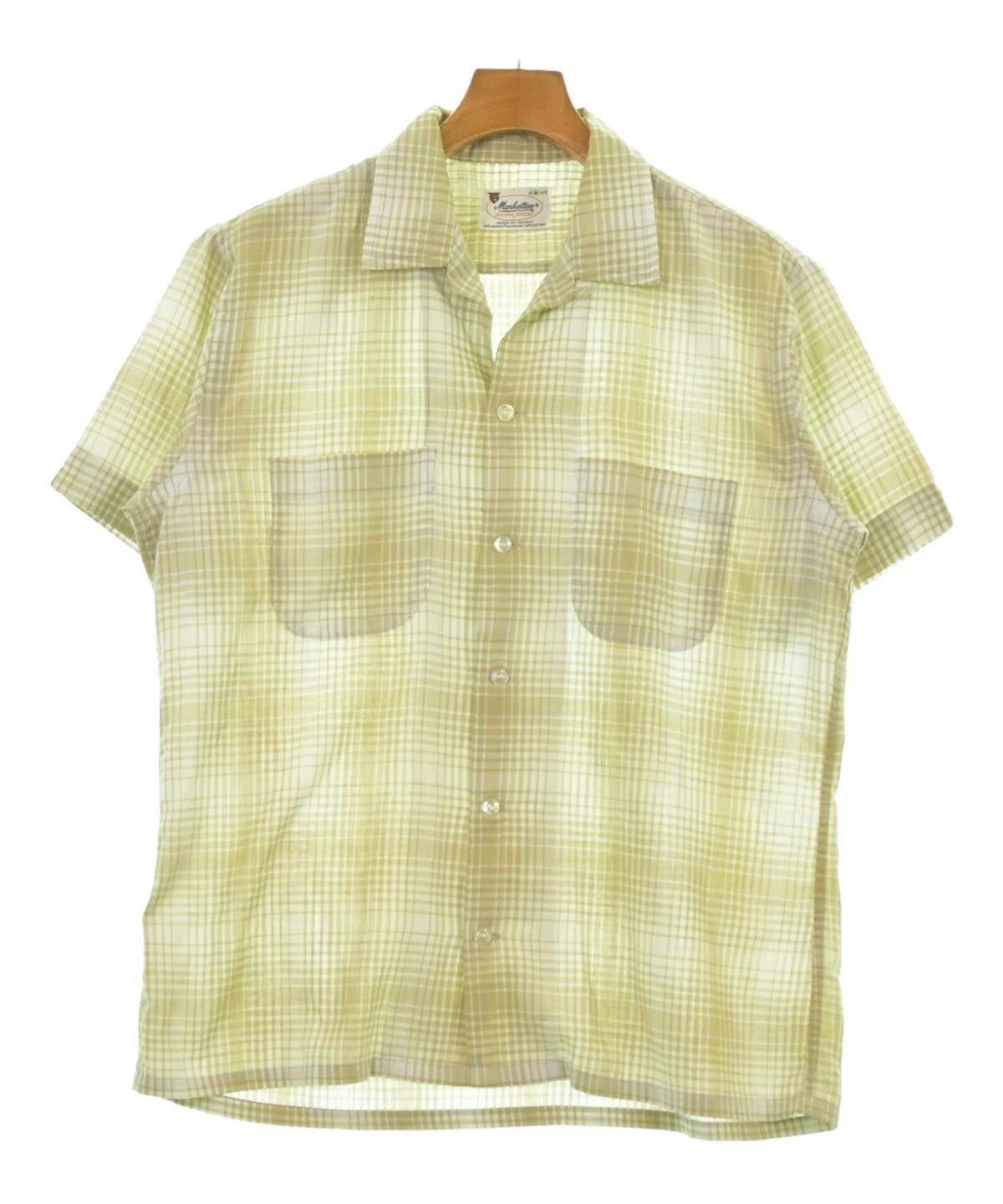 ソノタ）カジュアルシャツ ベージュ サイズ:M メンズ/2200652793727