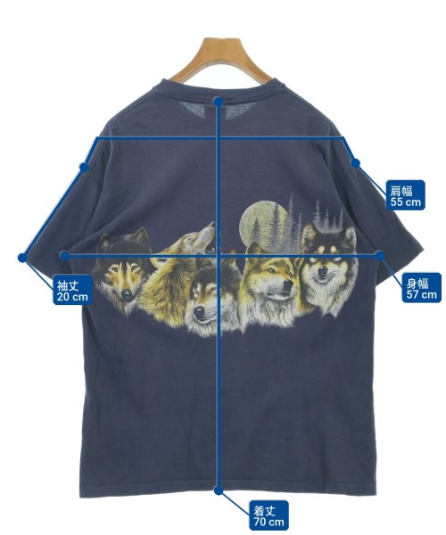 -（ソノタ）Tシャツ・カットソー 紺 サイズ:L メンズ/2200703541079