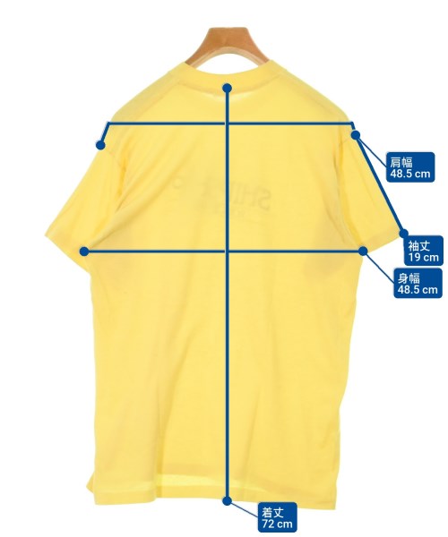 -（ソノタ）Tシャツ・カットソー 黄 サイズ:XL メンズ/2200670592111