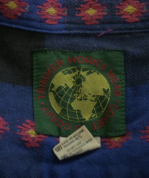 -（ソノタ）カジュアルシャツ 青 サイズ:F メンズ/2200670592364