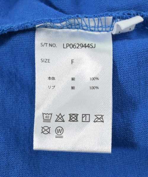 -（ソノタ）Tシャツ・カットソー 青 サイズ:F レディース/2200725049102