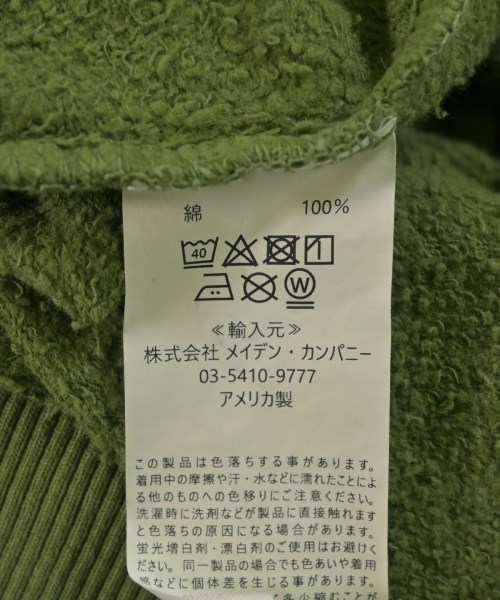 -（ソノタ）スウェット 緑 サイズ:F メンズ/2200685687055
