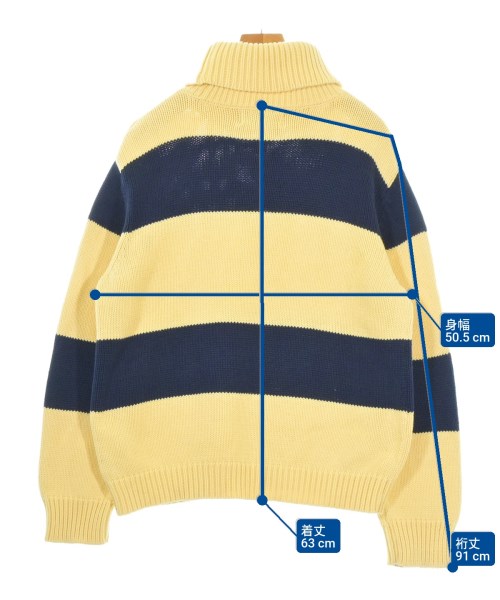 -（ソノタ）ニット・セーター 黄 サイズ:XL メンズ/2200685819012