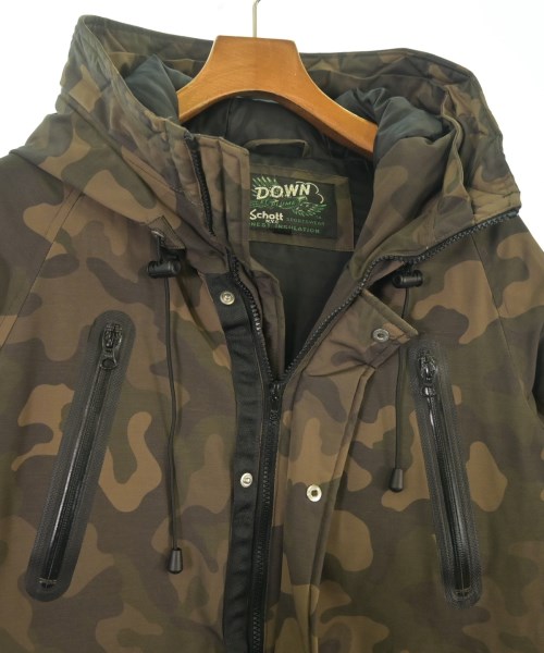 Schott（ショット）ダウンジャケット/ダウンベスト カーキ サイズ:S メンズ/2200624006053