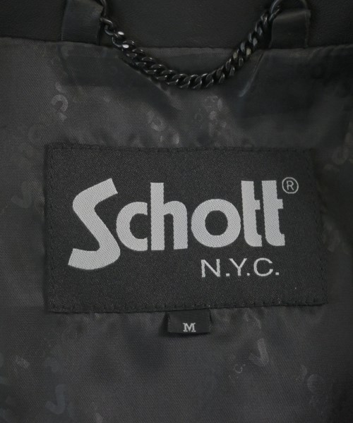 Schott（ショット）ライダース 黒 サイズ:M メンズ/2200632280445