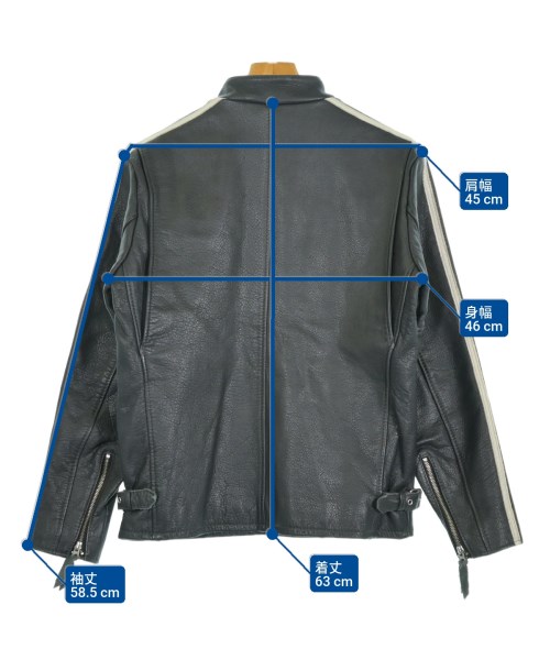 Schott（ショット）ライダース 黒 サイズ:M メンズ/2200633621025