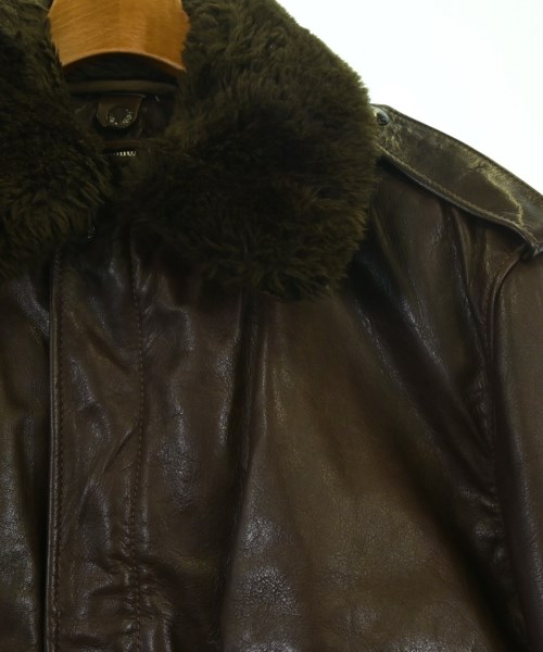 Schott（ショット）ライダース 茶 サイズ:48(XXL位) メンズ/2200643862012