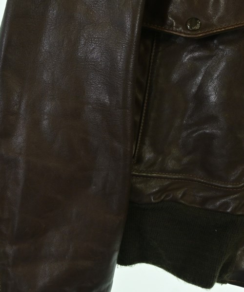 Schott（ショット）ライダース 茶 サイズ:48(XXL位) メンズ/2200643862012