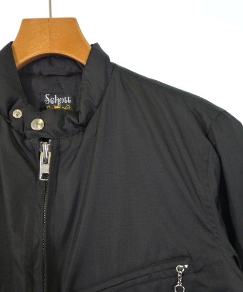 Schott（ショット）ダウンジャケット/ダウンベスト 黒 サイズ:M メンズ/2200625497010