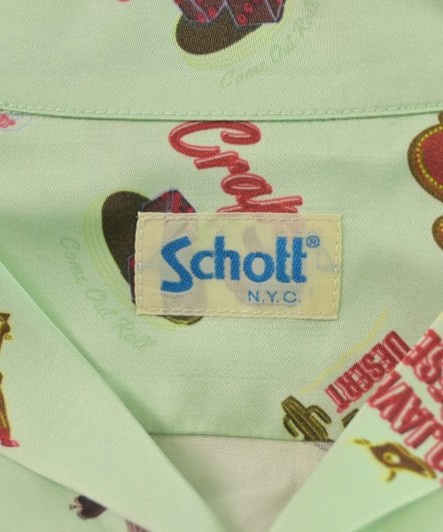 Schott（ショット）ワンピース 緑 サイズ:F レディース/2200628426314