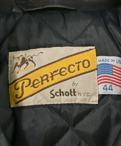Schott（ショット）ライダース 黒 サイズ:44(S位) メンズ/2200619916114