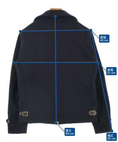 Schott（ショット）ブルゾン 紺 サイズ:34(S位) レディース/2200631732112