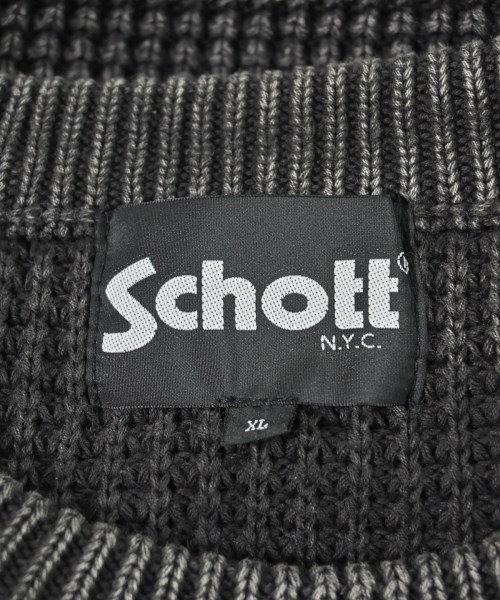 Schott（ショット）ニット・セーター 茶 サイズ:XL メンズ/2200612984028