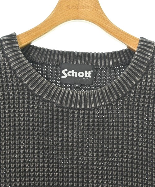 Schott（ショット）ニット・セーター 茶 サイズ:XL メンズ/2200612984028