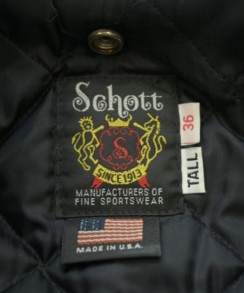 Schott（ショット）ライダース 黒 サイズ:36(M位) メンズ/2200616590010
