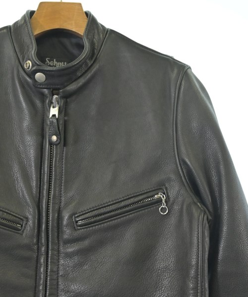 Schott（ショット）ライダース 黒 サイズ:34(XS位) メンズ/2200620831017