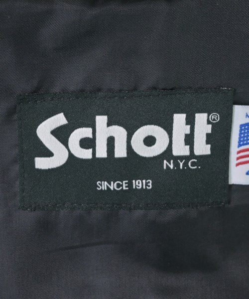 Schott（ショット）ライダース 黒 サイズ:42(S位) メンズ/2200620915038