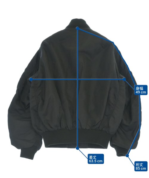 Schott（ショット）ミリタリーブルゾン 黒 サイズ:F レディース/2200671286019