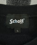 Schott（ショット）スウェット 黒 サイズ:L メンズ/2200672632013