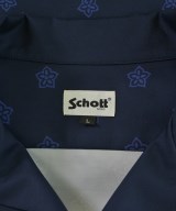 Schott（ショット）カジュアルシャツ 紺 サイズ:L メンズ/2200677966045
