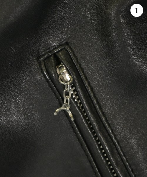 Schott（ショット）ライダース 黒 サイズ:XS レディース/2200698378018