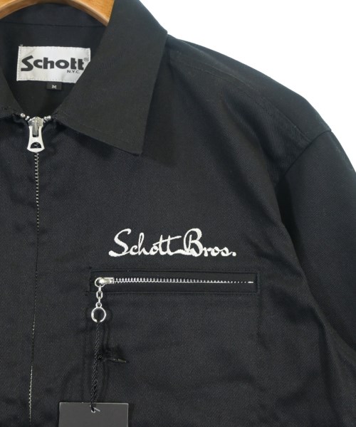 Schott（ショット）ブルゾン 黒 サイズ:M メンズ/2200692512043