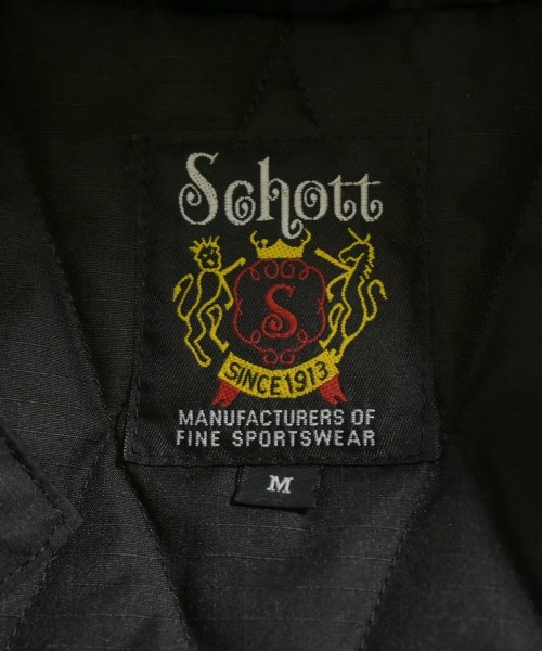 Schott（ショット）ライダース 黒 サイズ:M メンズ/2200648827030