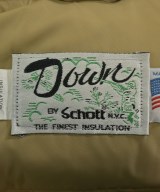 Schott（ショット）ダウンジャケット/ダウンベスト ベージュ サイズ:L メンズ/2200658489020