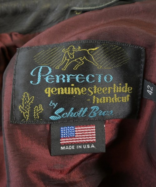 Schott（ショット）ライダース 黒 サイズ:42(L位) メンズ/2200657506018